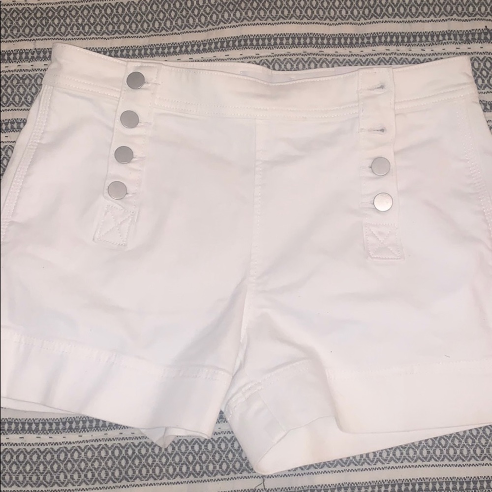 Loft white shorts